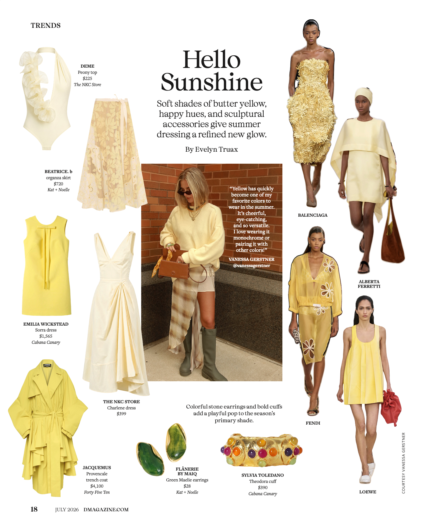 Vanessa Gerstner Ft. D Magazine