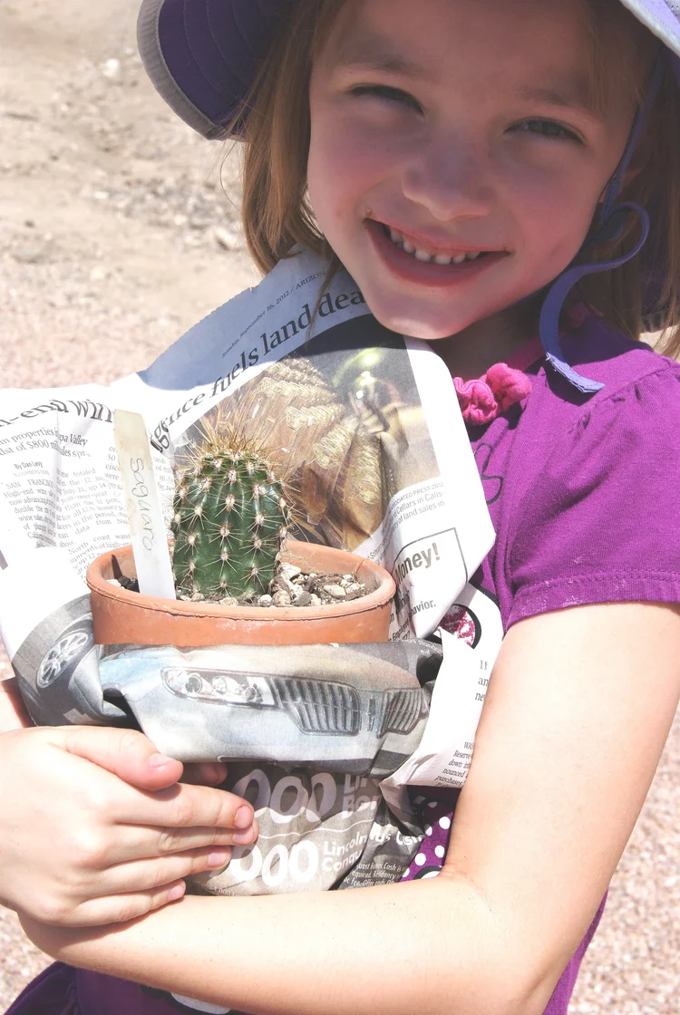 Educational outreach on cacti and succulents