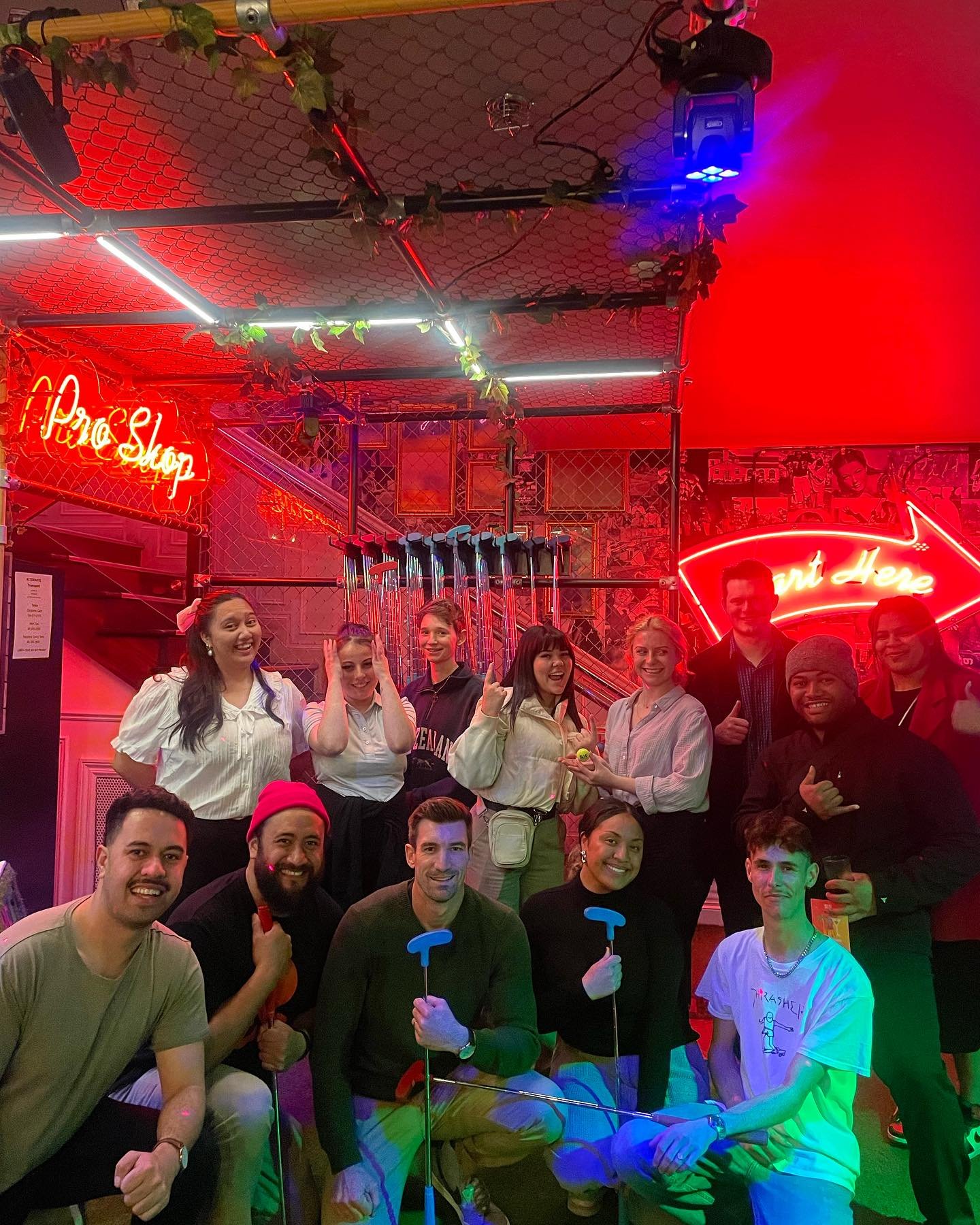 Holey Moley what a big week from the team! Great night out with the crew sinking puts and pints with the best 🍻 ⛳️