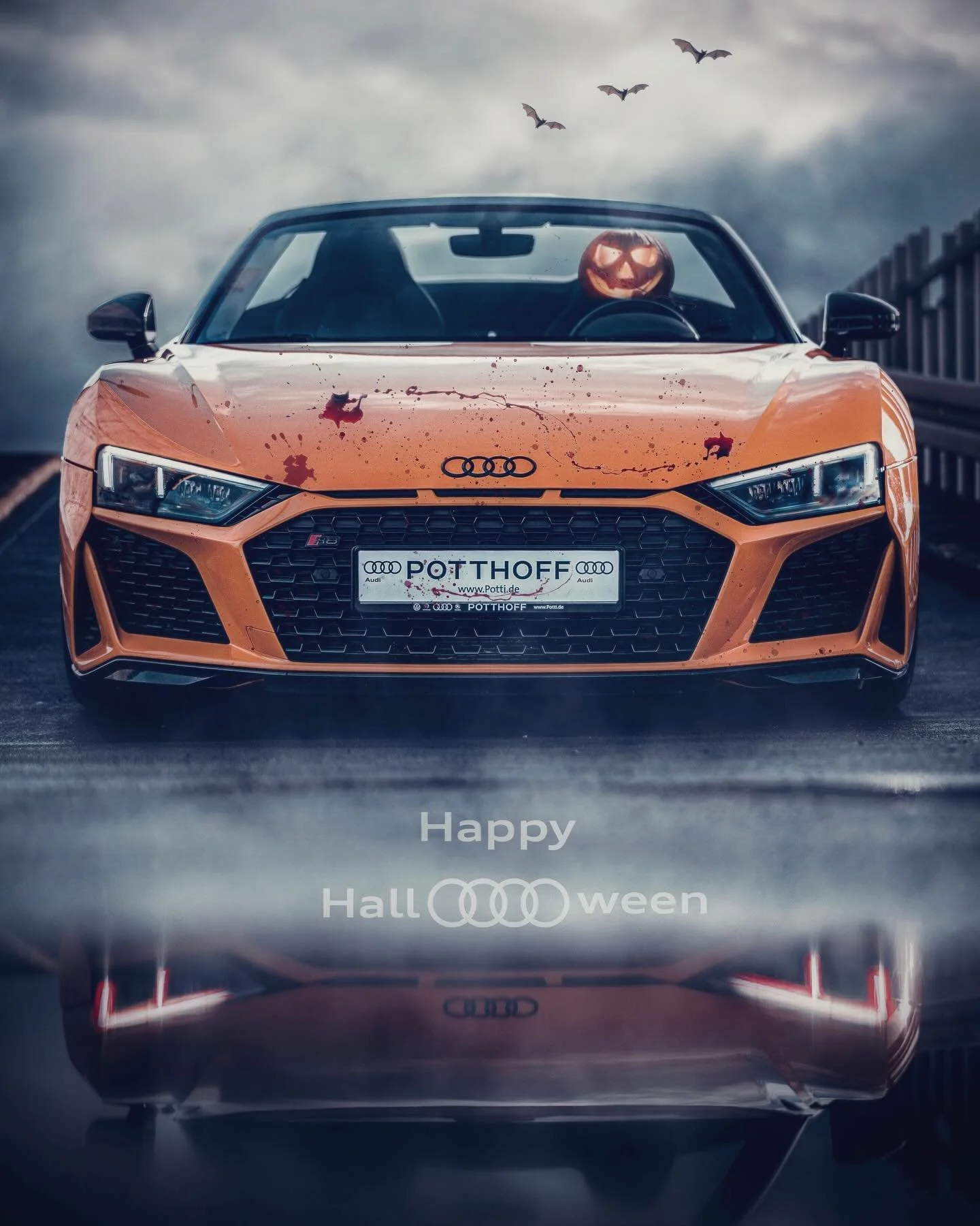 13,9 l/100km (komb.), 316 g/km (CO2-Emissionen komb.), CO2-Klasse G

Trick or Treat

@dittrich.florian 
@audi_de 

#audi #r8 #helloween #trickortreat #audir8 #audilove #quattro #nrw #hamm #dortmund