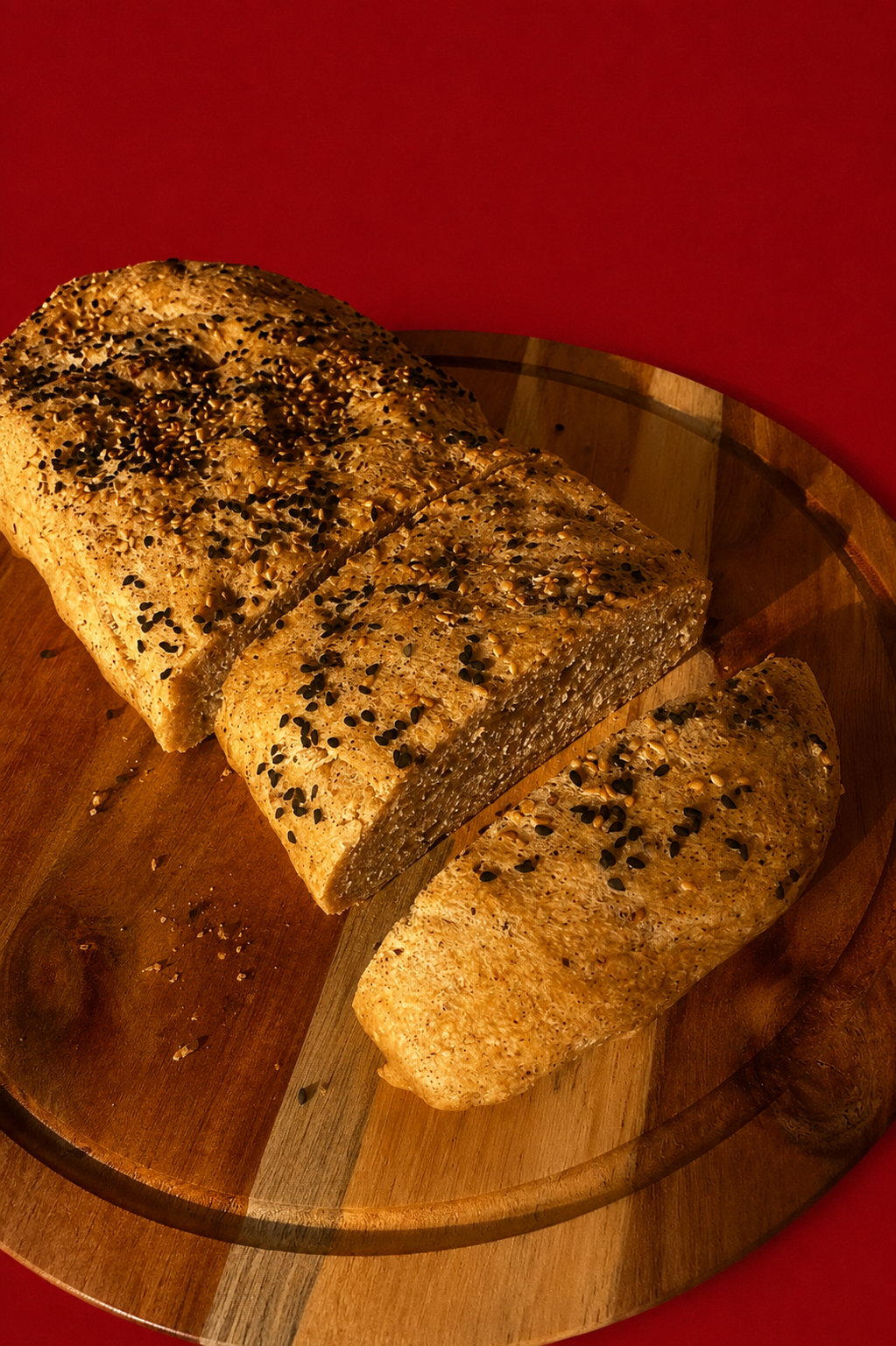 vom leerer werden | fladenbrot mit sumach &amp; schwarzkümmel