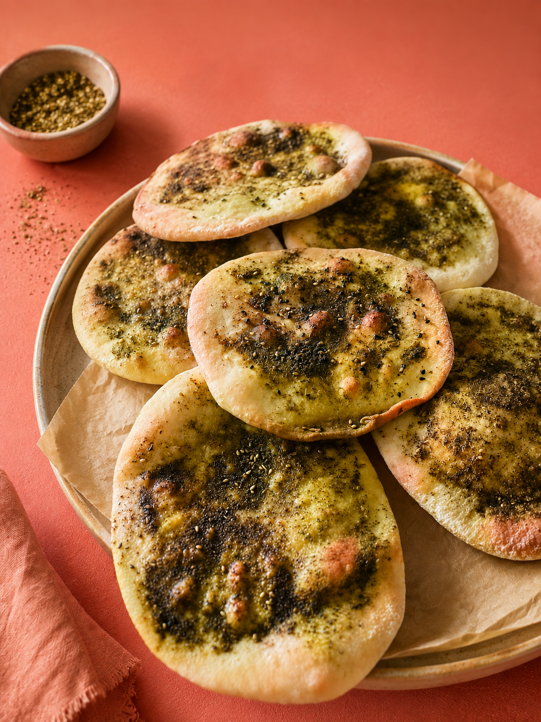 manakish · za’atar · verbindung