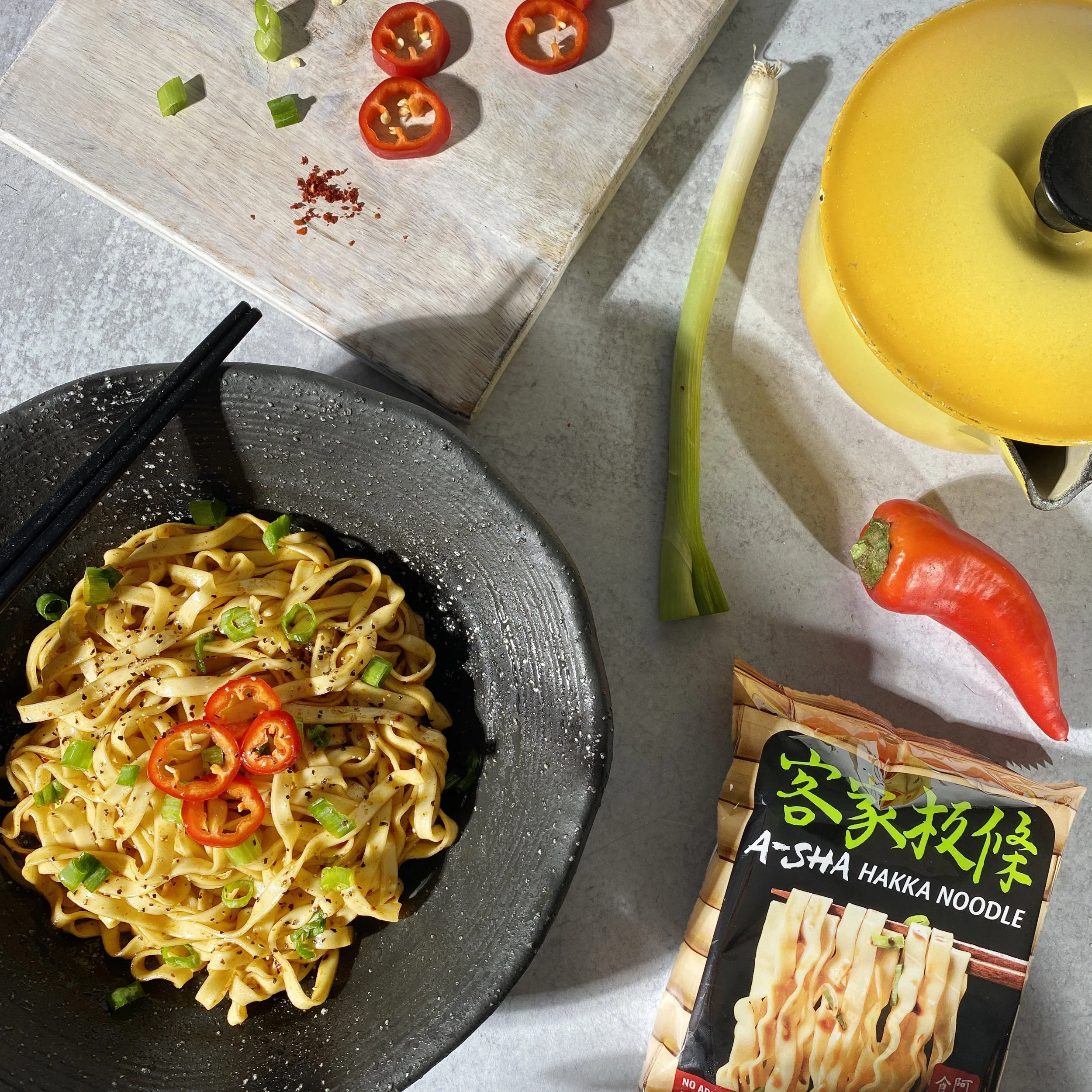 The World's First Premium AirDried Noodles ASha