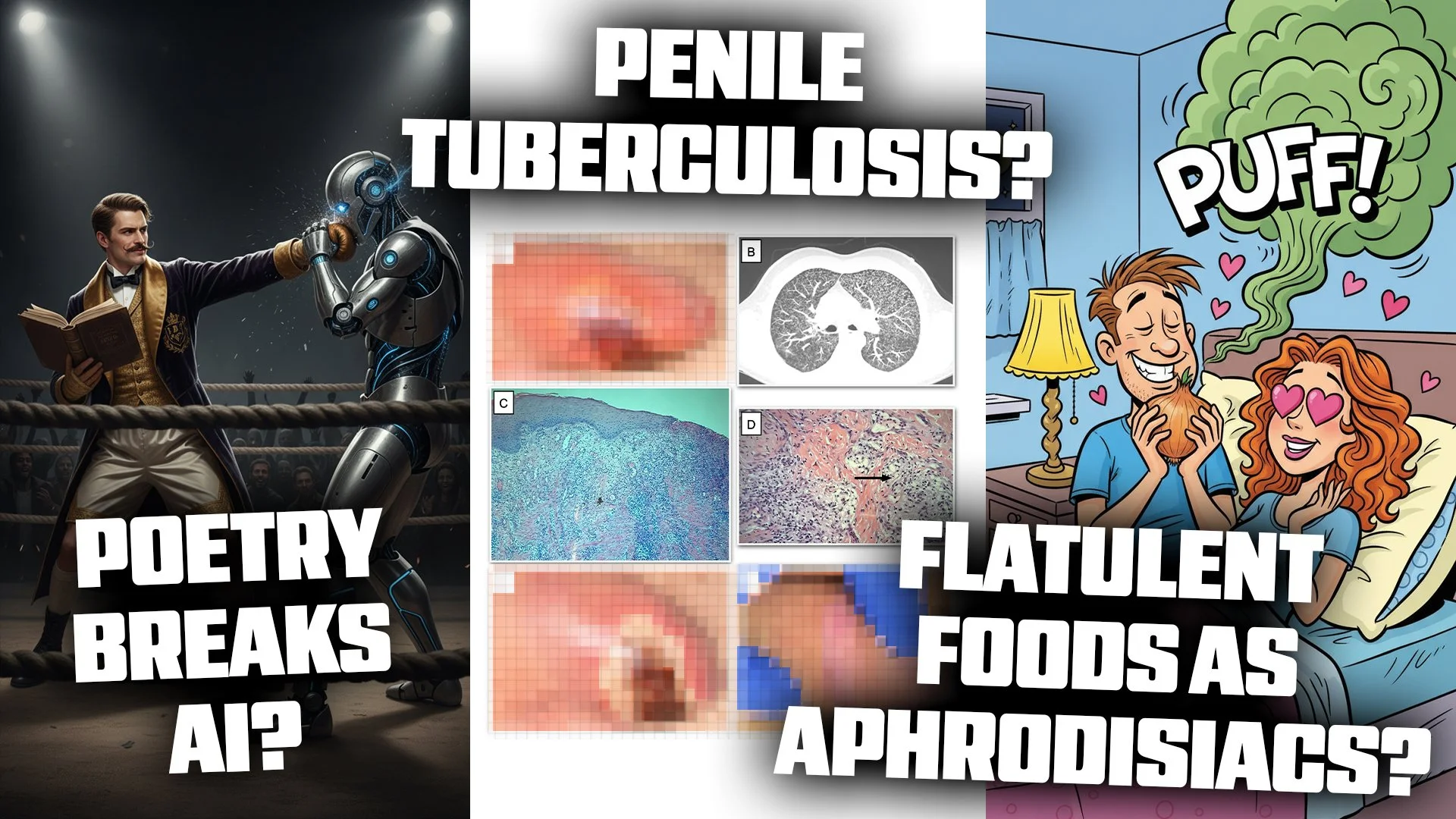      &nbsp;          

 
   A Rome-based research team discovered that poetry can act as a universal backdoor to jailbreak AI systems, medieval physicians believed flatulent foods were powerful aphrodisiacs, tech billionaire Palmer Luckey is now advo