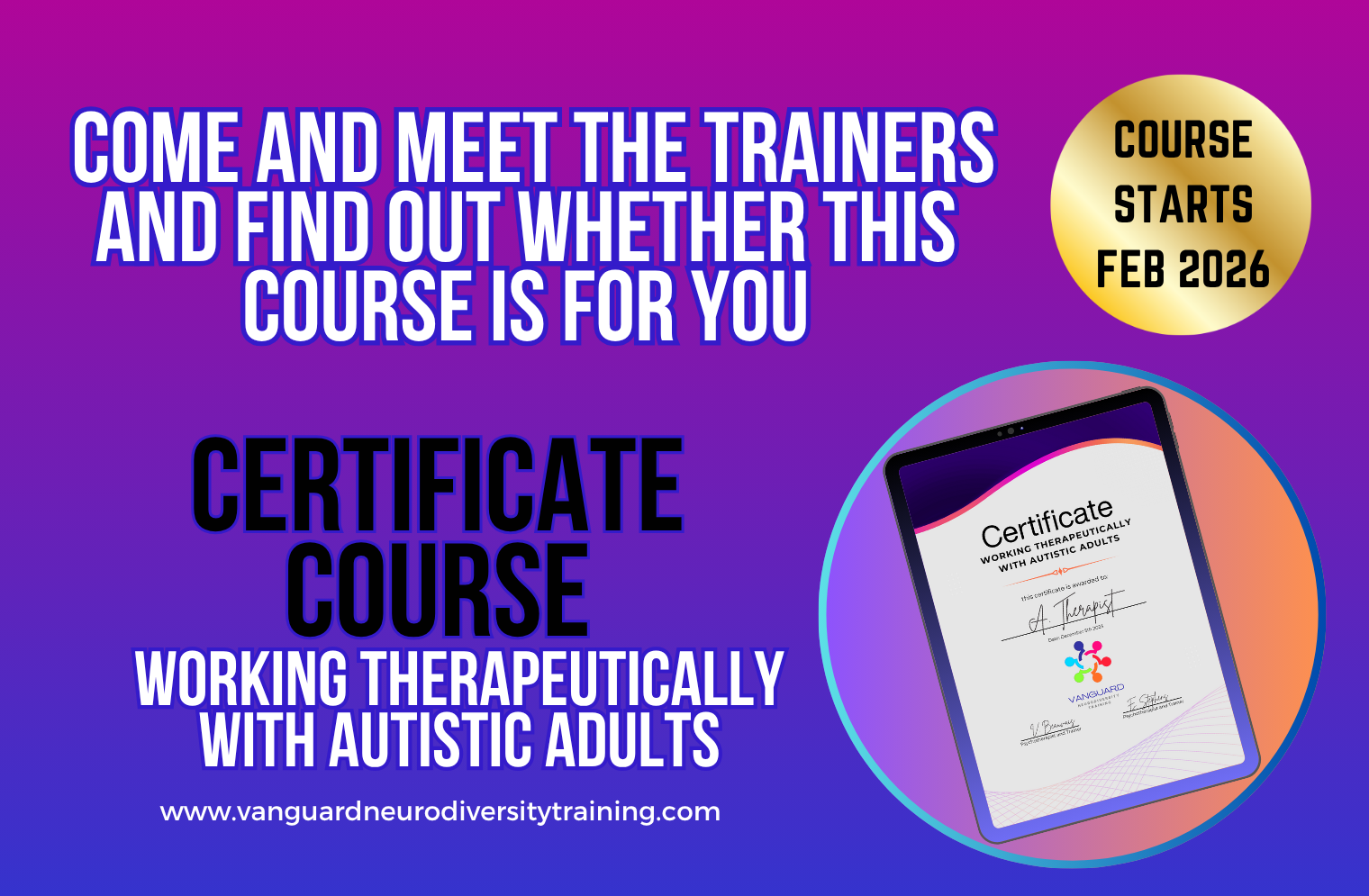 Course Discovery and Meet the Trainers