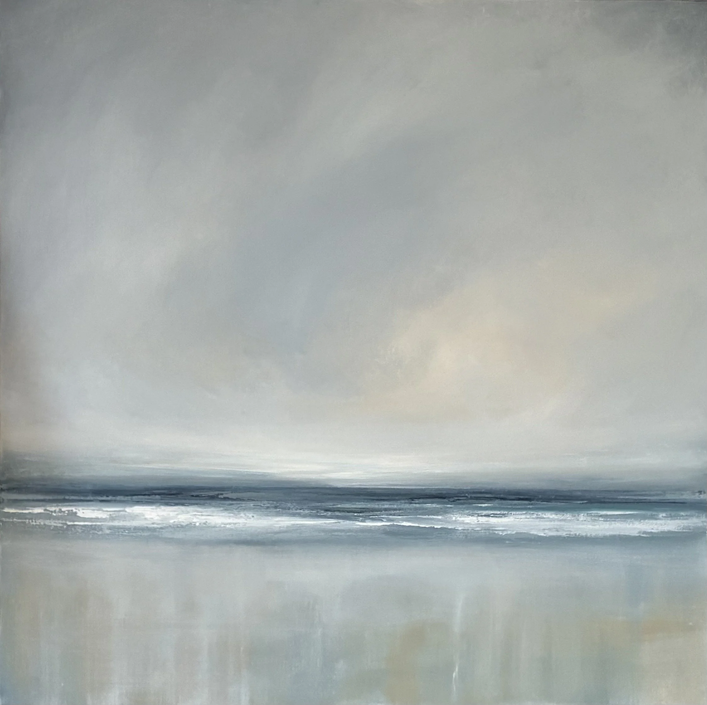 Oil on canvas, 60 cm x 60 cm, via The Padstow Gallery