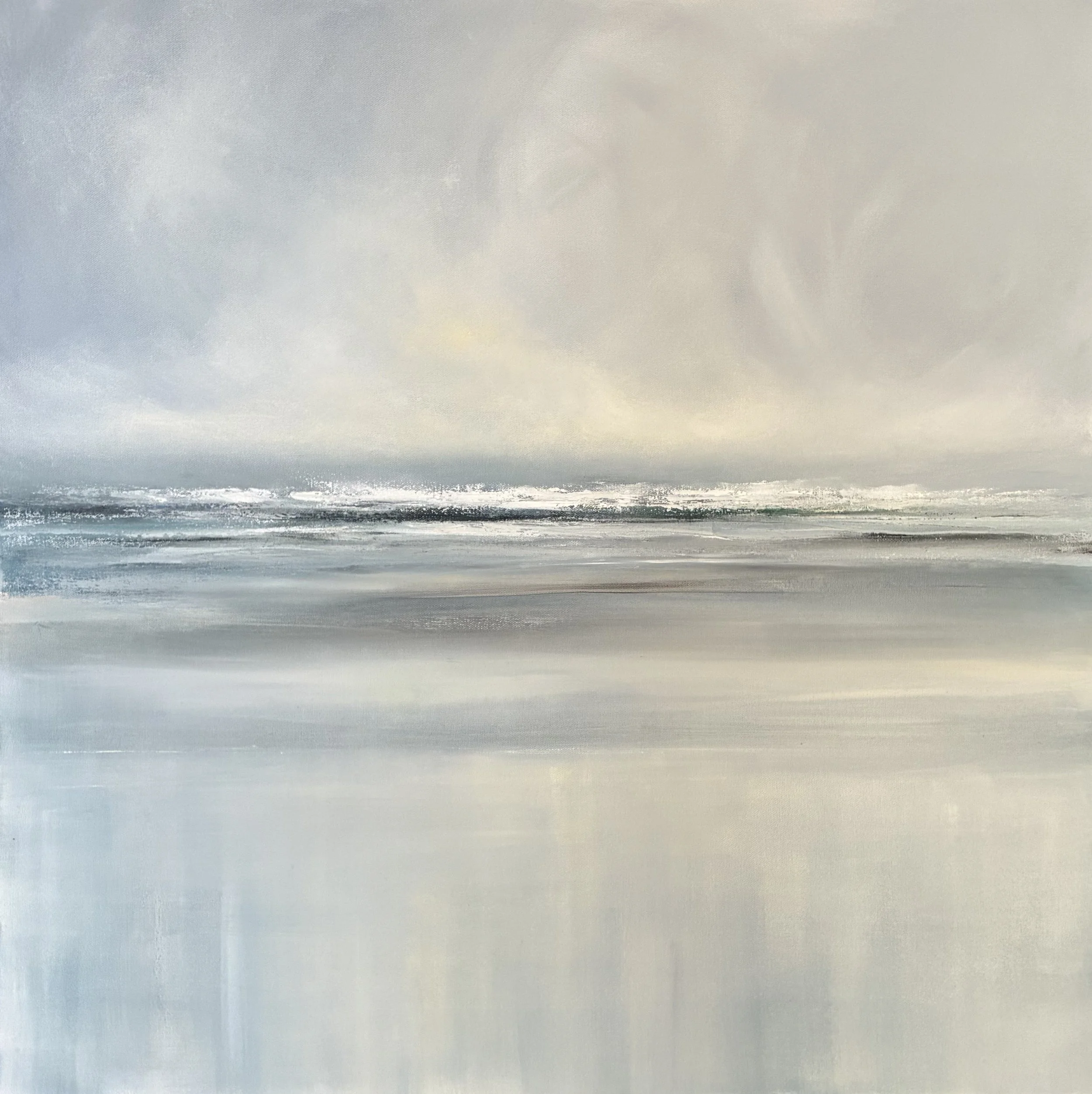 Clearing, Oil on canvas, 76 cm x 76 cm