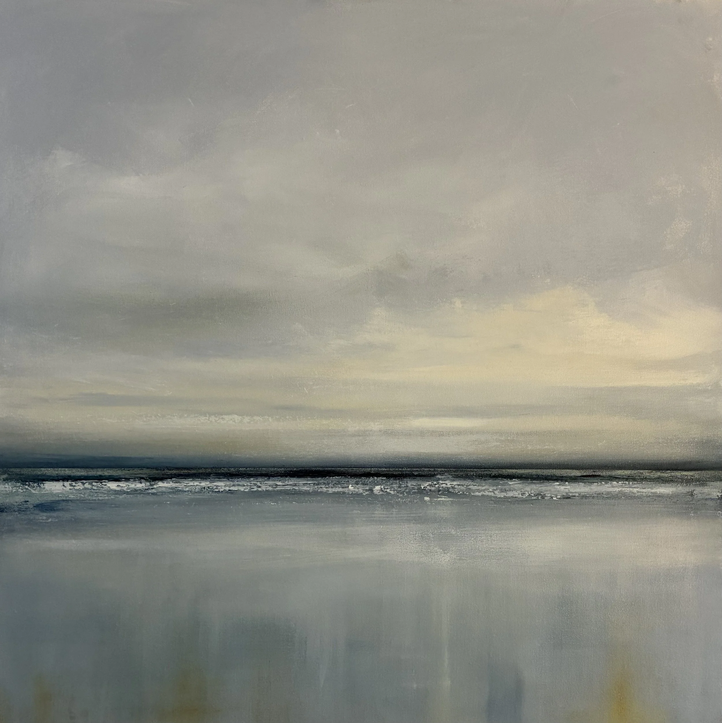 Oil on canvas, 76 cm x 76 cm, sold