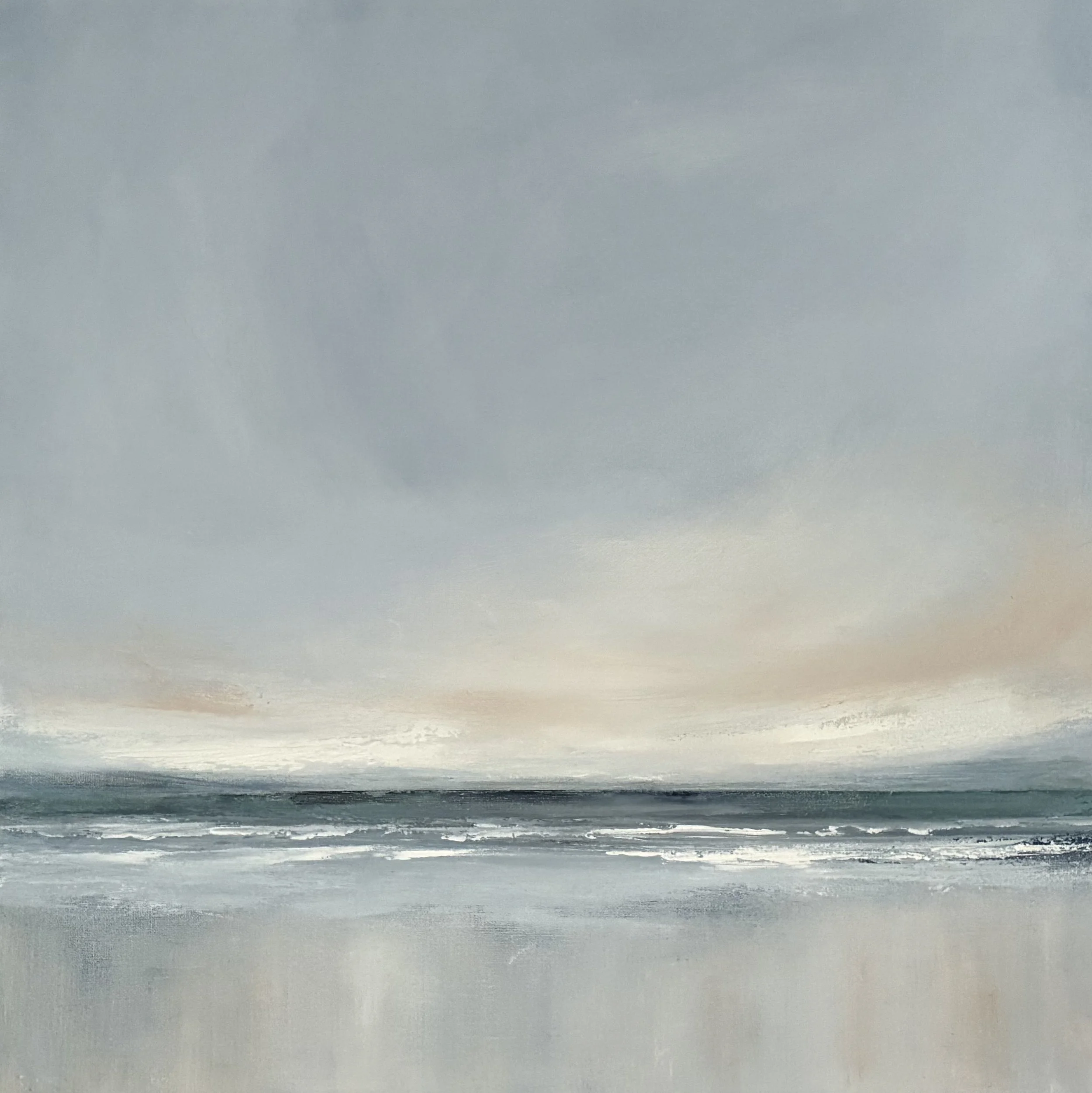 Oil on canvas, 60 cm x 60 cm, via The Padstow Gallery