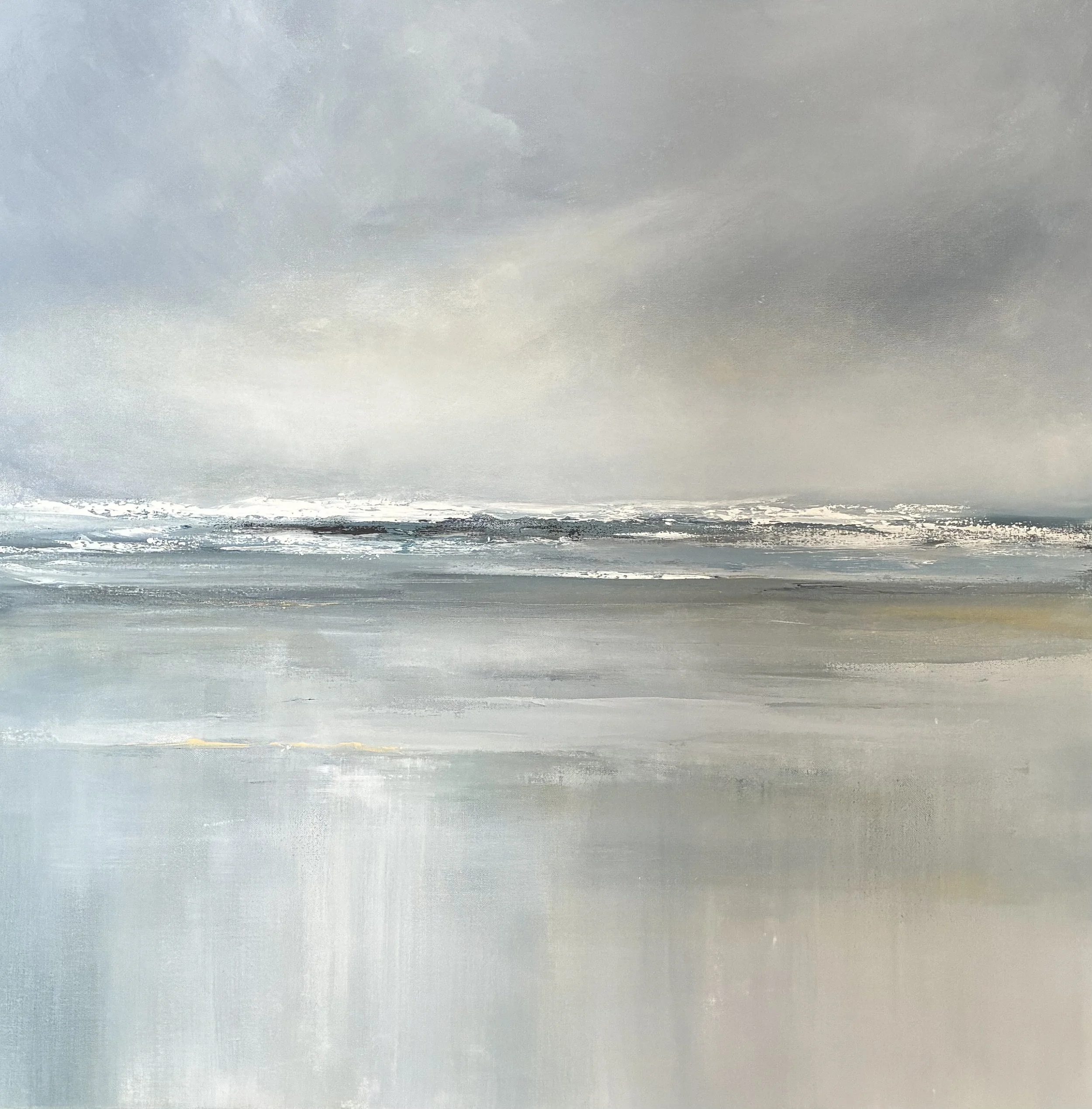 Spring Storms, Oil on canvas, 60 cm x 60 cm