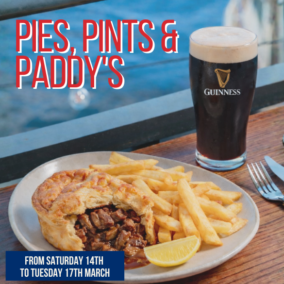 Pies, Pints &amp; Paddy's