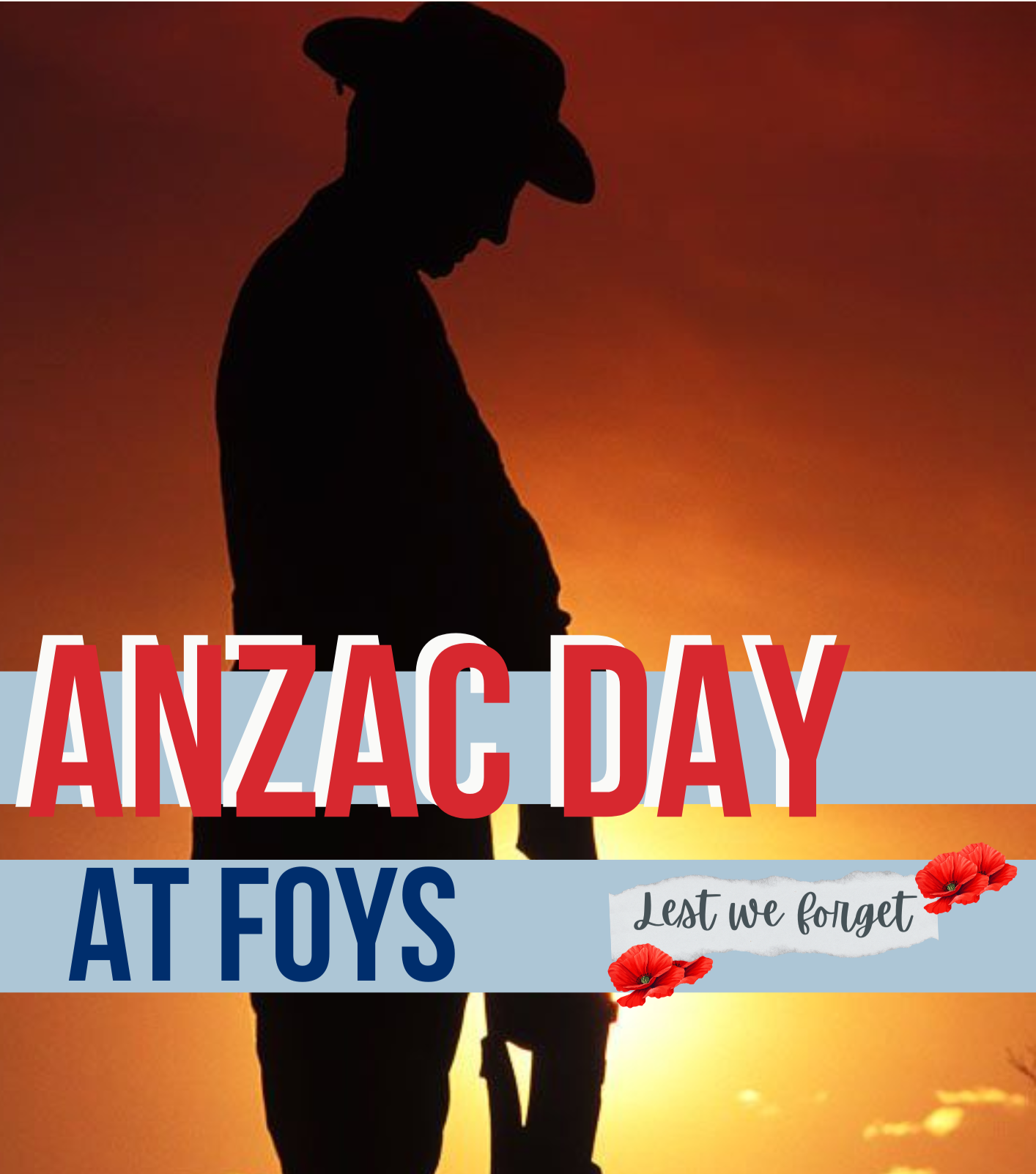Anzac Day at Foys Kirribilli 