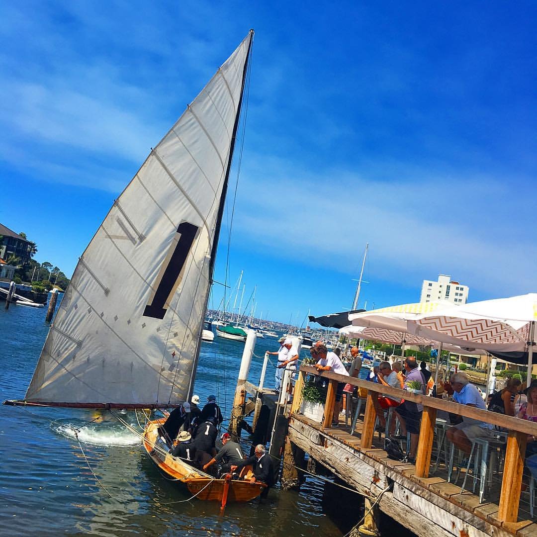 During Sailing season - weekend activity ⛵️#flyingbearcafe #watersidecafe #kirribilli #cafesydne.jpg