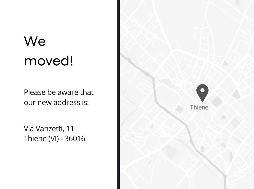we just moved