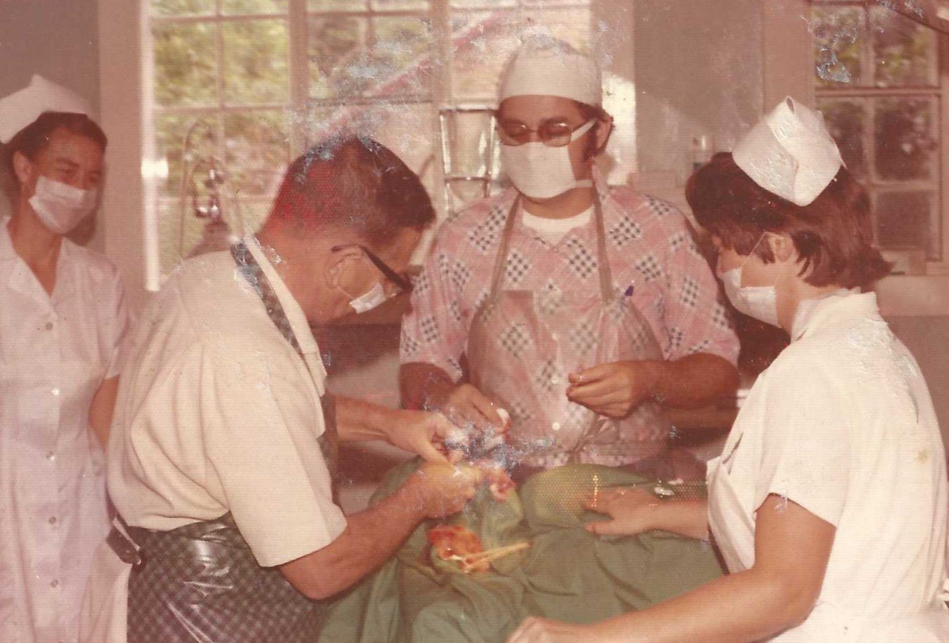Chit
 OR in what is now Old Hospital