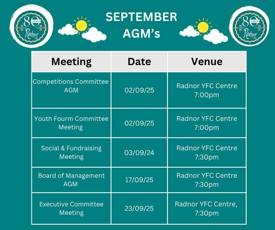 Social & Fundraising AGM