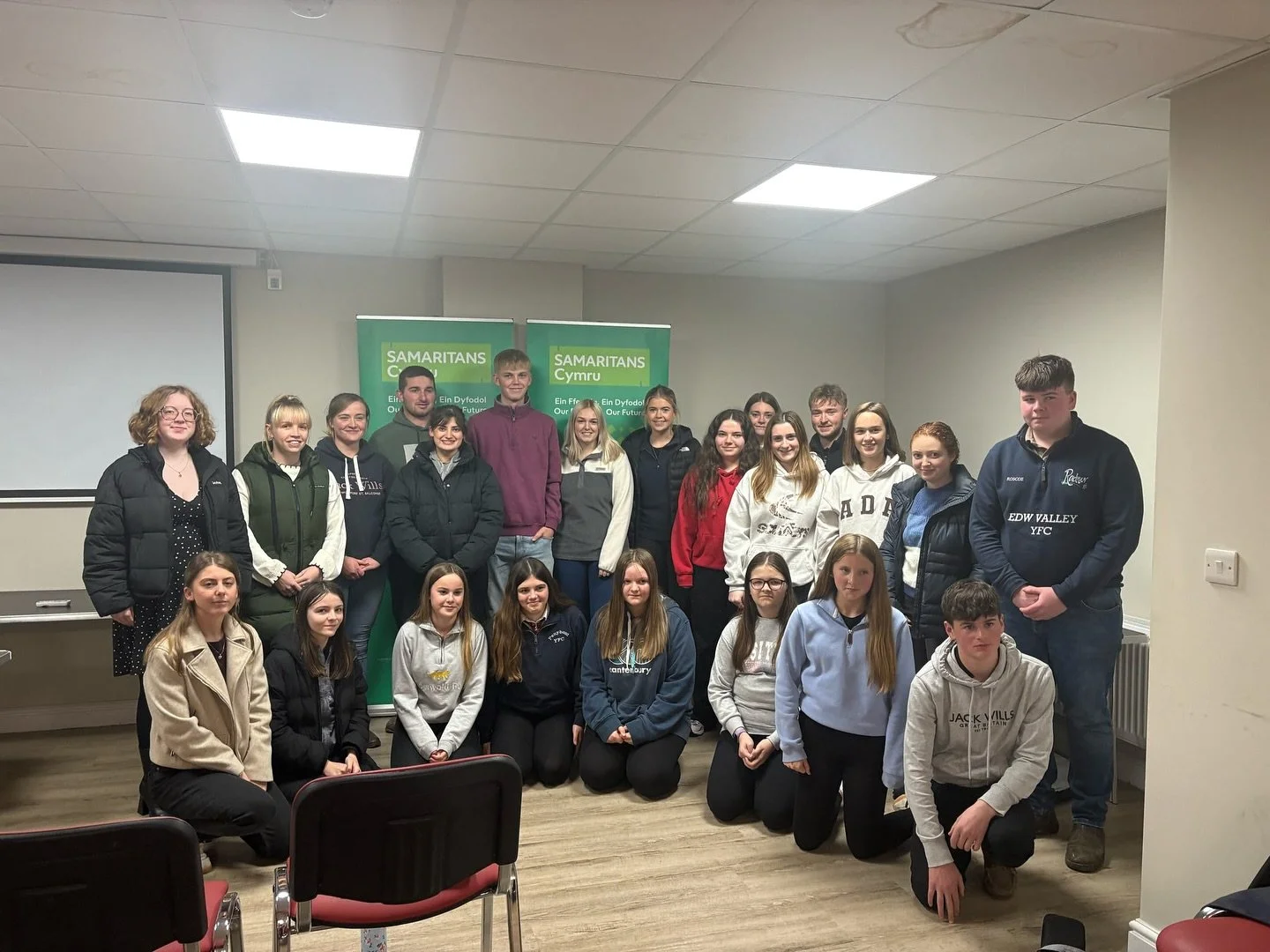 If today feels heavy, just like the weather ☔️ &mdash; reach out. A chat can make a world of difference 💬🫂

Amongst all the autumn competitions our members have also attended Mental Health Training with the @thedpjfoundation 🧡🖤
As well as a Liste