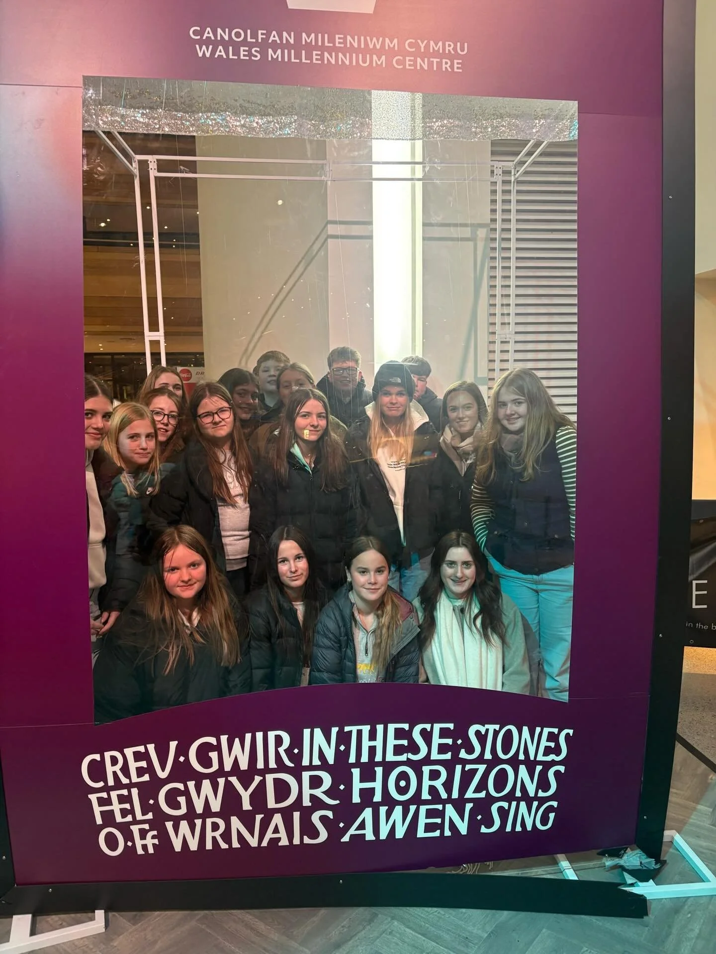 Our Youth Forum starting off 2026 with a trip to Cardiff to see Mary Poppins the Musical and did some ice skating ⛸️ ❄️