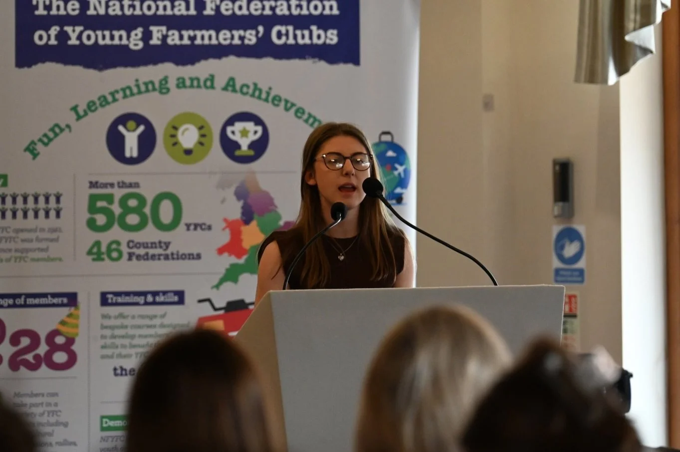 County officials and members recently attended the NFYFC Annual meeting of clubs back in April 🔵

This year&rsquo;s meeting was one of the longest in history, running over by an hour and a half.

County Chair Elizabeth Swancott proposed an amendment