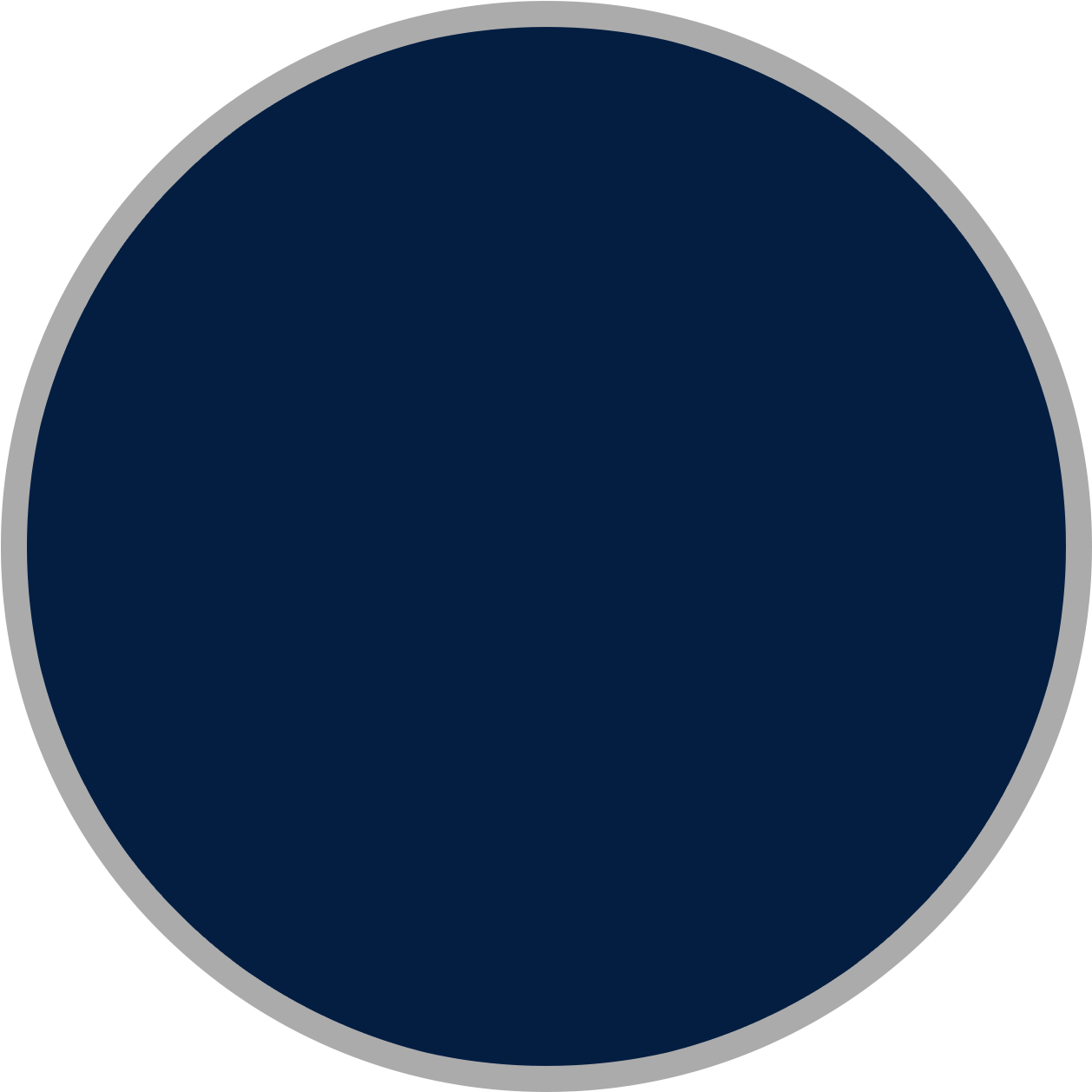 Sample of the navy blue color featured on the Syracuse city flag