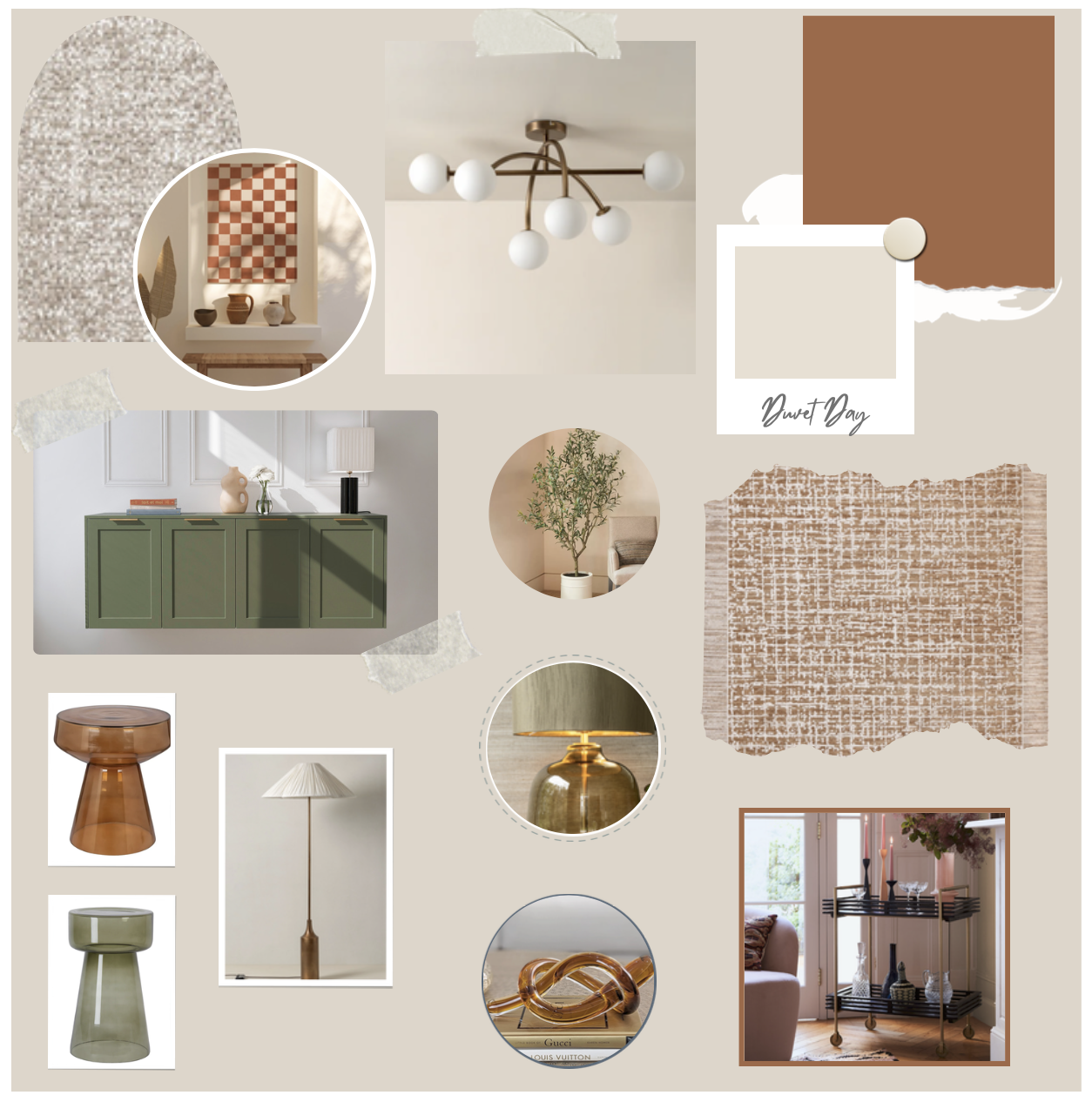 Earthy Living Room