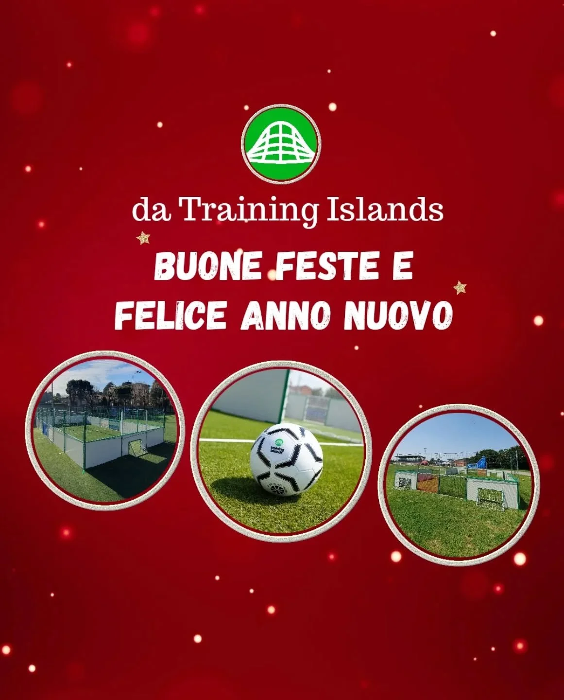 🎄ll Team #trainingislands vi augura Buone Feste! 🎁

Che il nuovo anno sia pieno di salute e successi dentro e fuori dal campo⚽🎉

Cogliamo l'occasione per comunicarvi che 𝐬𝐚𝐫𝐞𝐦𝐨 𝐫𝐞𝐠𝐨𝐥𝐚𝐫𝐦𝐞𝐧𝐭𝐞 𝐚 𝐝𝐢𝐬𝐩𝐨𝐬𝐢𝐳𝐢𝐨𝐧𝐞 𝐩𝐞𝐫 𝐥𝐞