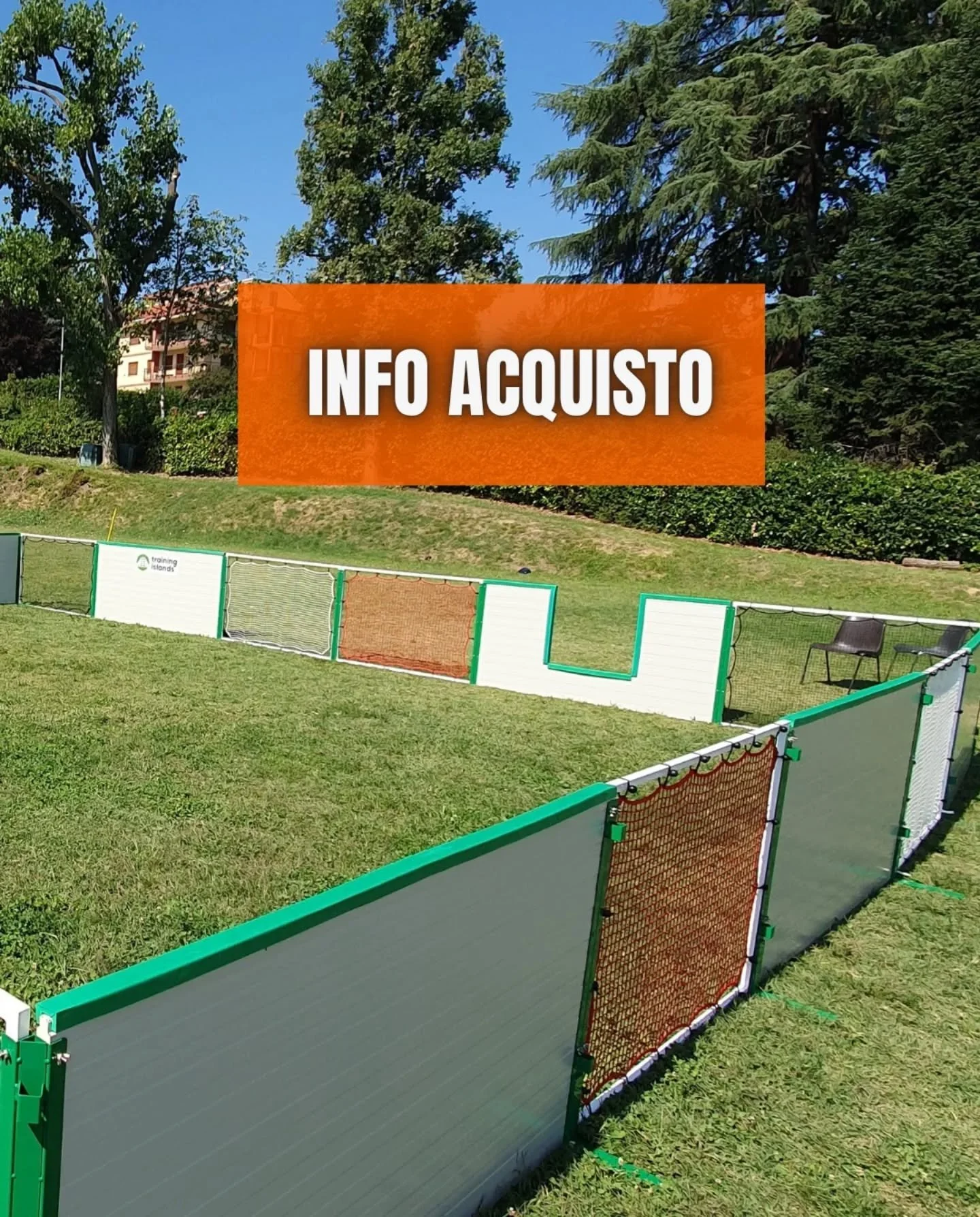 ACQUISTO STRUTTUREℹ️

I nostri clienti tipici👇
✅️ Club di calcio e Academy
✅️ Centri sportivi e altri enti promotori di sport 
✅️ Privati

PS siamo abilitati anche al MEPA, per la fornitura diretta alla Pubblica Amministrazione✅

👉 Scorri il carose