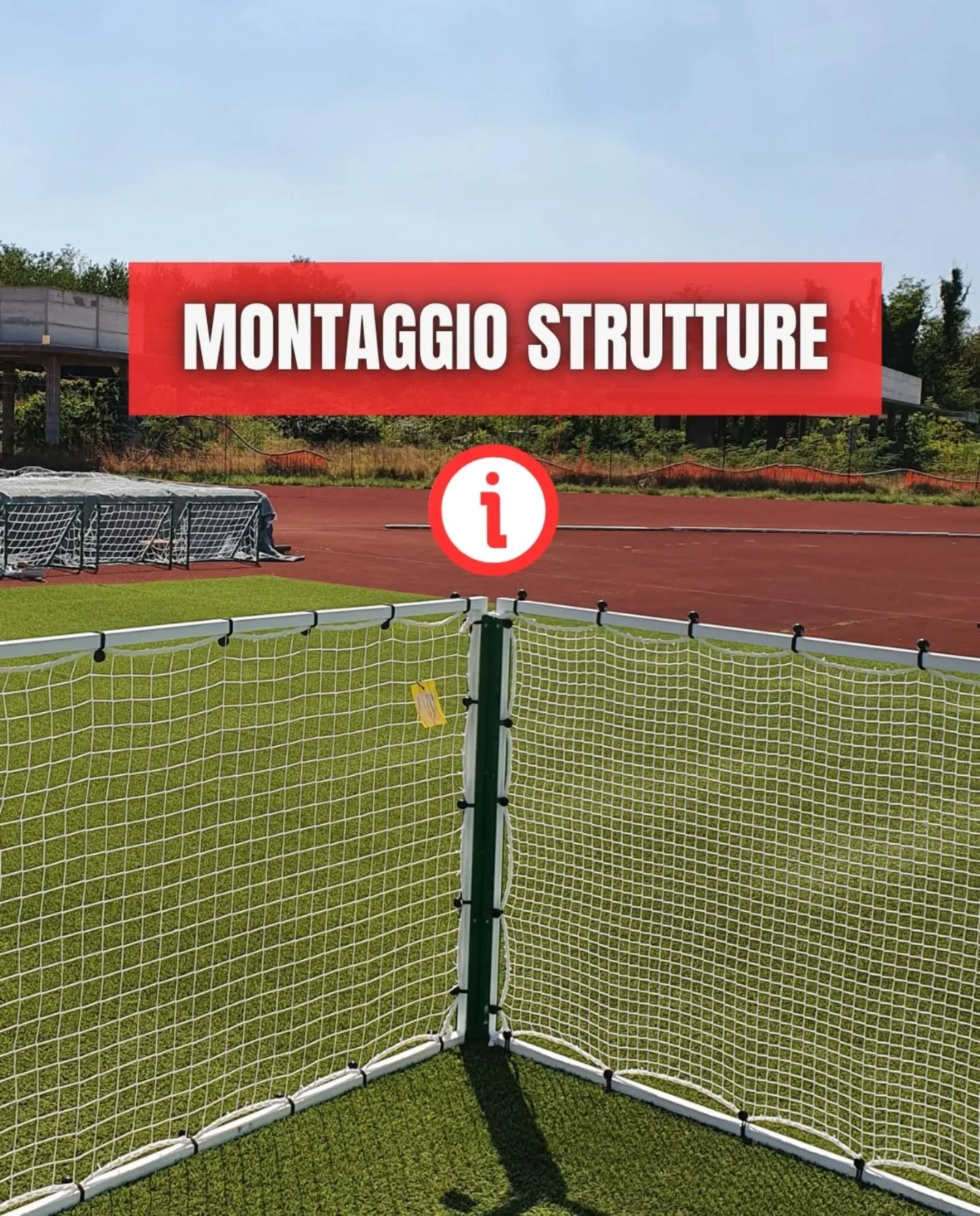 Montaggio&nbsp;strutture🔩
&egrave; facile montare da soli le strutture❓️

Hai dubbi riguardo al&nbsp;montaggio&nbsp;delle nostre strutture? scorri il carosello per maggiori dettagli

Per info sulle strutture: 3517376699

#centrosportivo
#trainigisla