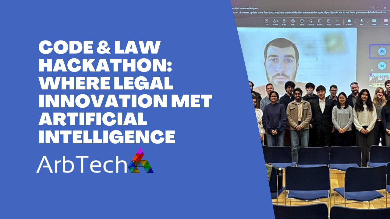 Code &amp; Law Hackathon: Where Legal Innovation Met Artificial Intelligence