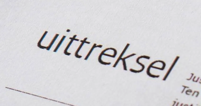 Uittreksel Strafregister 