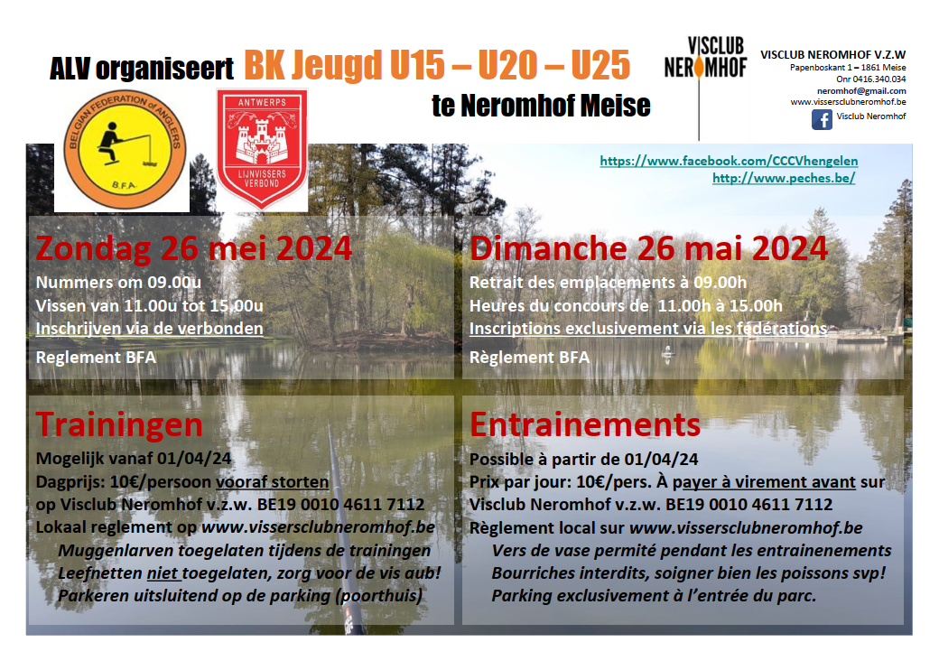 BK Jeugd U15 - U20 - U25 in Meise 