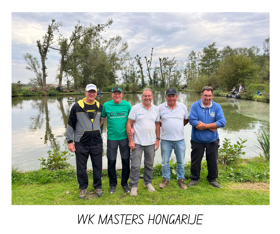 Voorstelling team WK Masters in Hongarije 2024