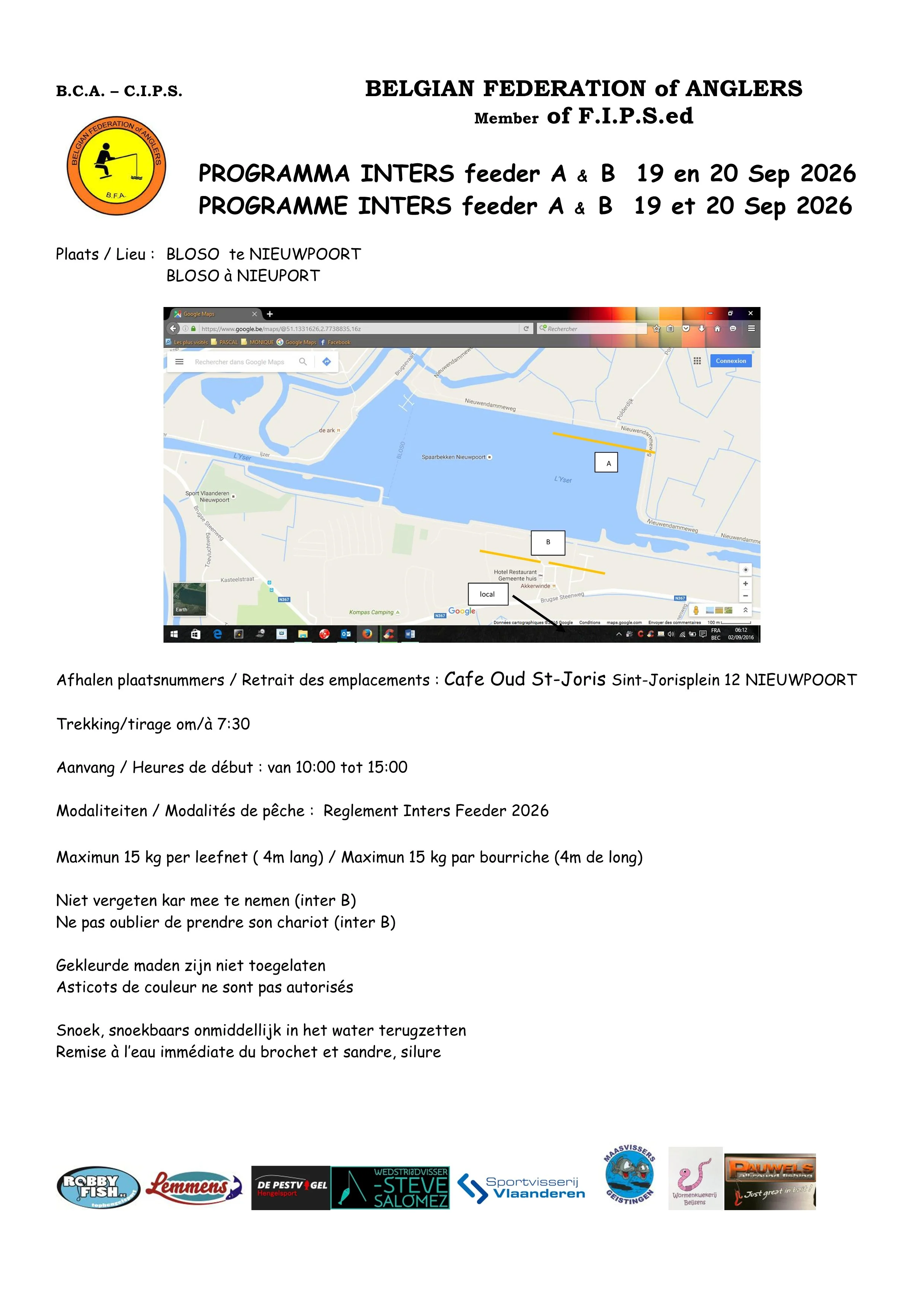 Programma Inters Feeder - 19/20 september 2026