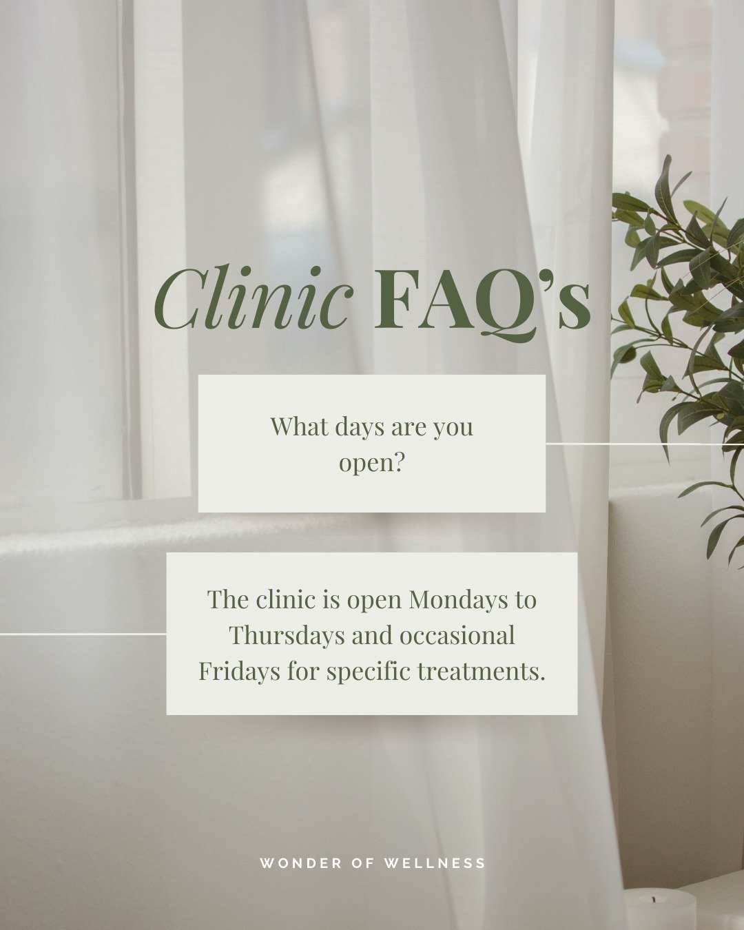 Answering the clinic's most frequently asked questions 🌿 [Swipe]

Curious about a different approach to dentistry? Explore our heart-centered clinic by booking your appointment via the l1nk in bio. 

Got another question? Pop it below or send us a D