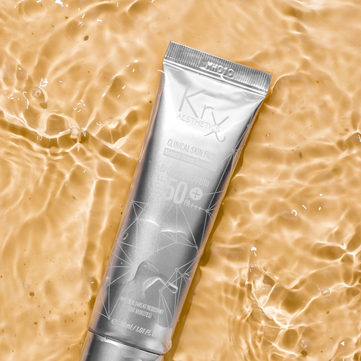 I just finished my first tube of the Krx Clinical Skin Filtering SPF 50 and YOU GUYS. 

So, the first thing I noticed is the tube is rather small, but when I tell you a small amount really goes a long way, I mean it!
It took me a few months to polish