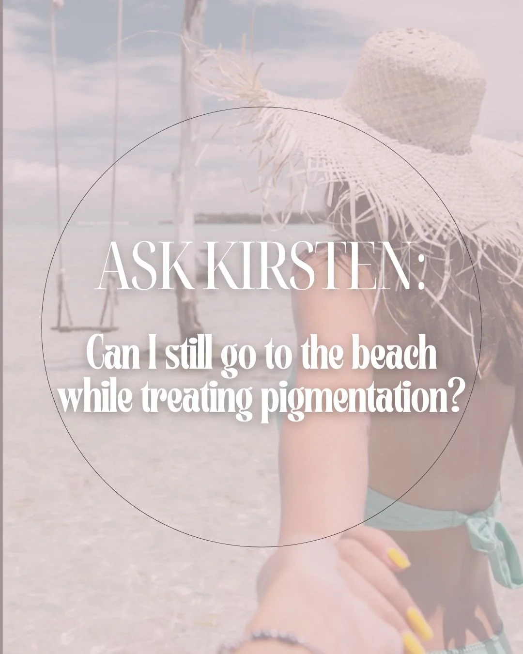 Can I still go to the beach while treating pigmentation?
Yes....but with caution. ☀️

Pigmentation treatments make your skin more sensitive to UV rays, which means sun exposure can slow progress or even worsen discoloration. If you're heading to the 