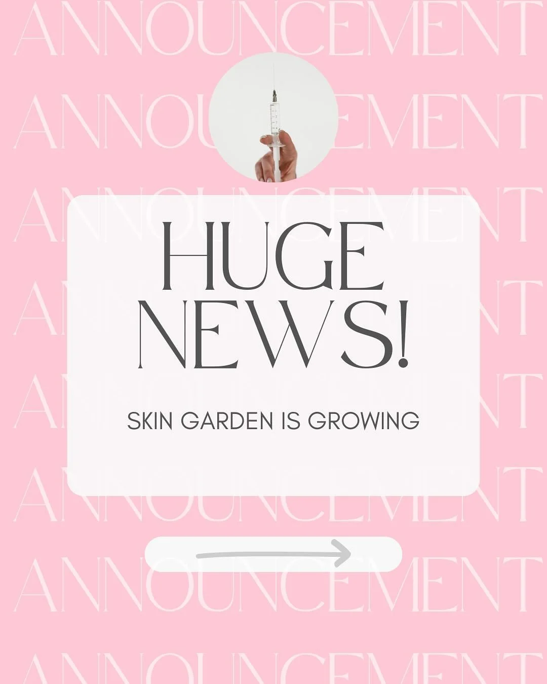 Your visits to Skin Garden just got a MAJOR upgrade! 😎🥳🎉💅🏽💉🤩✨🪩

Swipe ➡️ to reveal our BIG news. 

💜Kirsten &mdash; Owner &amp; Licensed Esthetician at SkinGarden Located in Sebastian, FL.
Professional Korean skincare, facials, brows and wel