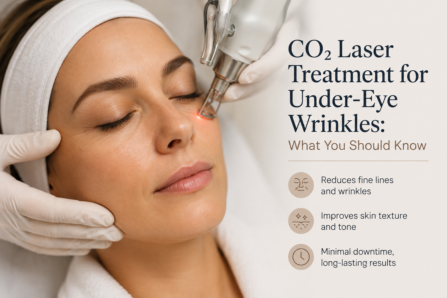 CO₂ Laser Treatment for Under-Eye Wrinkles: What You Should Know