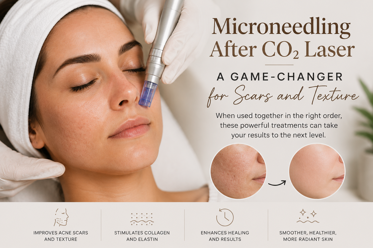 How Microneedling Can Enhance Your CO₂ Laser Results