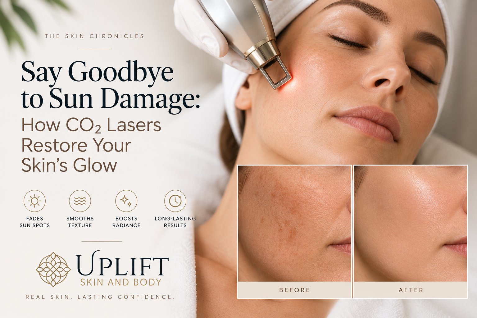 Say Goodbye to Sun Damage: How CO₂ Lasers Restore Your Skin’s Glow