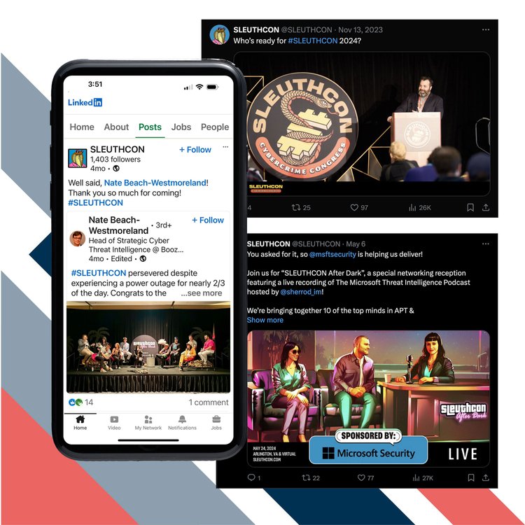 Sleuthcon Social