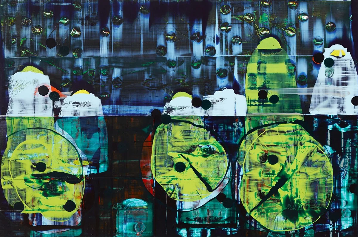 ZXX No. 9 (2016), painting by John Cronin