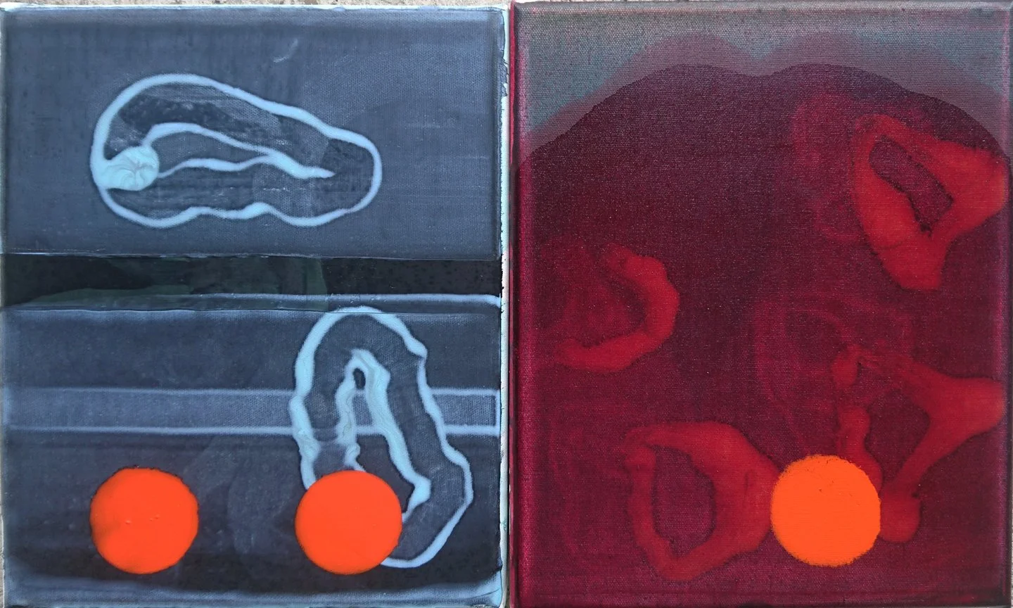 John Cronin Artist -  Warme Nights 3  12%22x20%22 2017.jpg