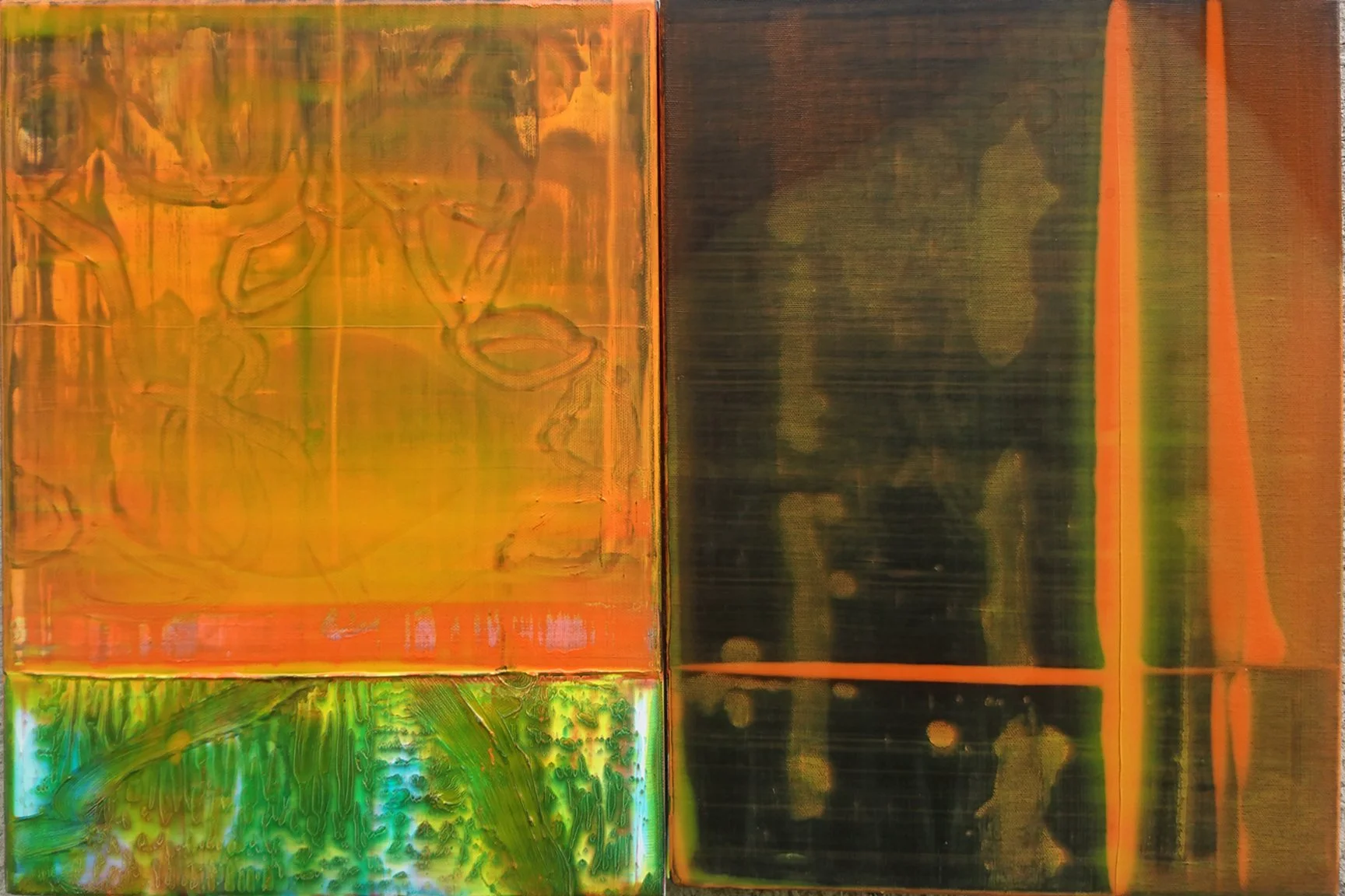 John Cronin Artist -  Warme Nights 8 16%22x24%22 2017.jpg