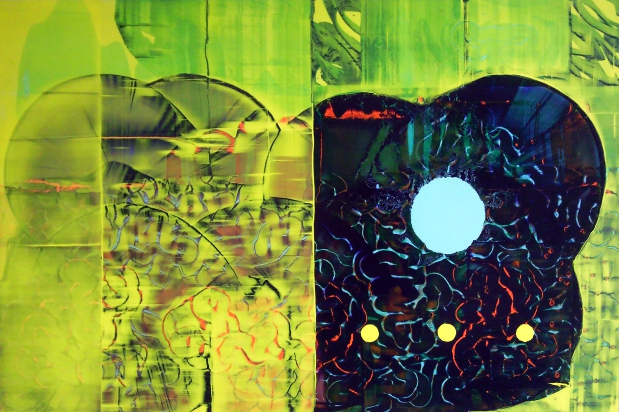 ZXX No. 7 (2016), painting by John Cronin