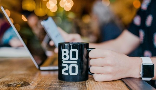 The Pareto principle - 80/20 rule for organising