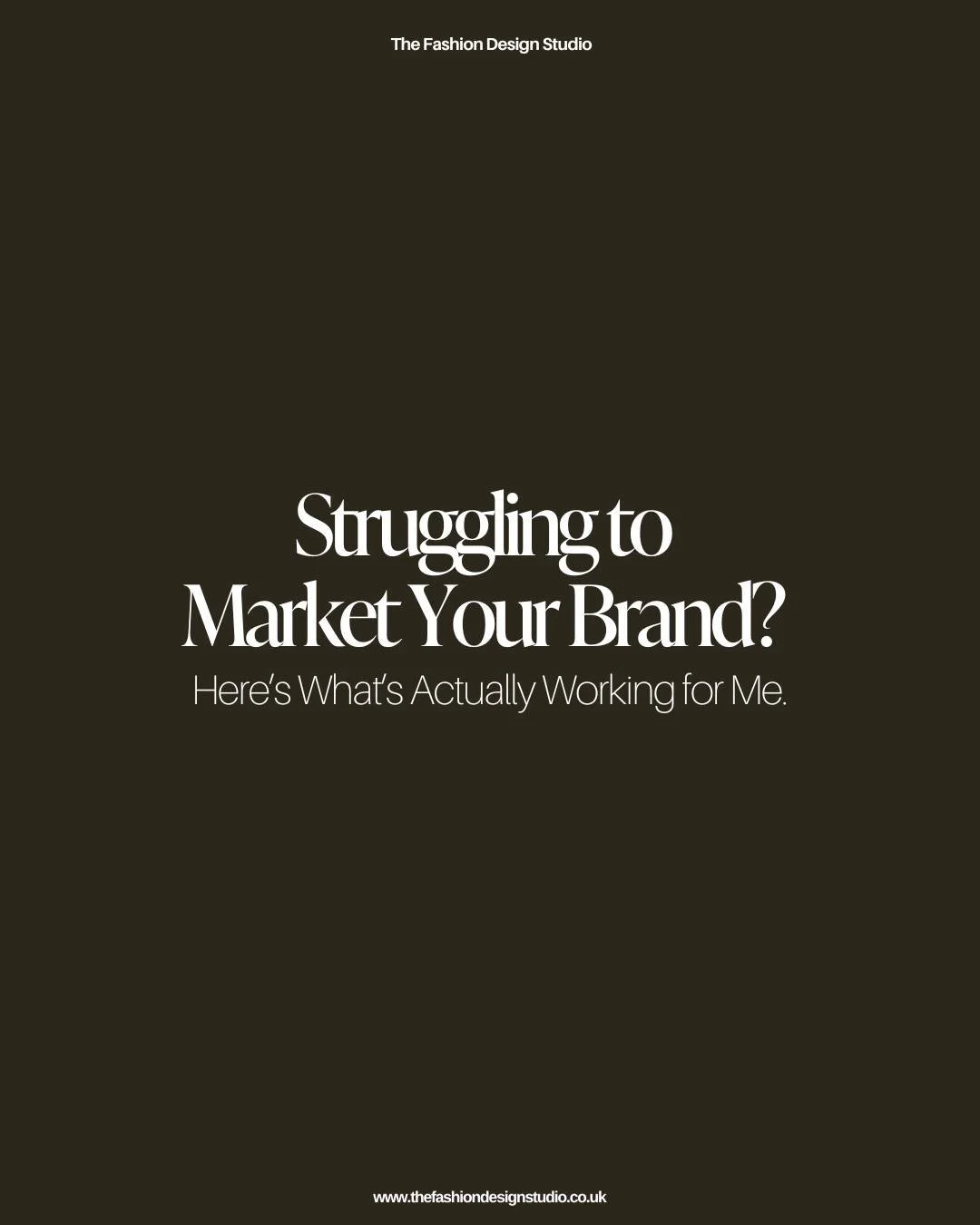 How I Market My Fashion Brand &ndash; Sunde
(Without spending thousands on ads)

When I launched Sunde, I didn&rsquo;t rely on a big budget&mdash;I focused on strategy:

Founder-led storytelling
Consistent, on-brand content
Email flows that convert
C