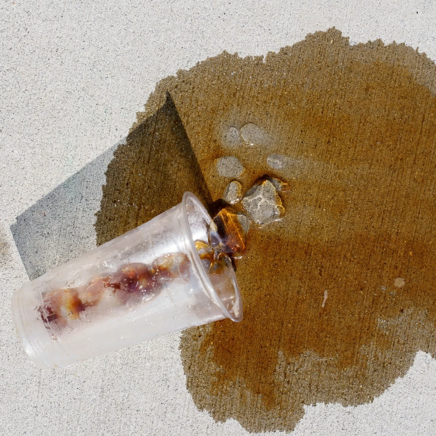 Even the spills are part of the story but we keep moving☕️