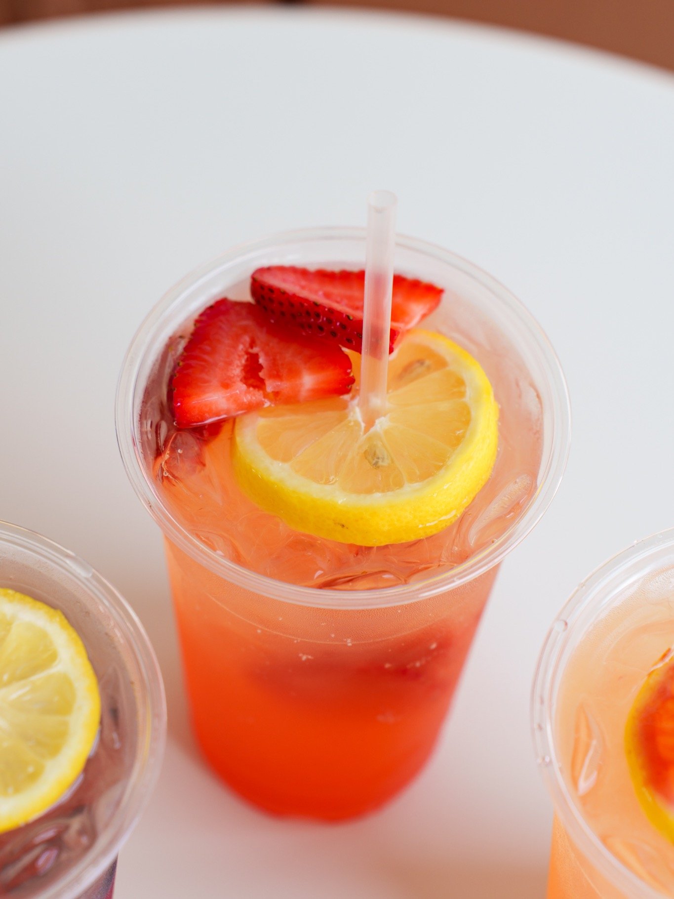 come cool off with a lemonade and waffles🍋