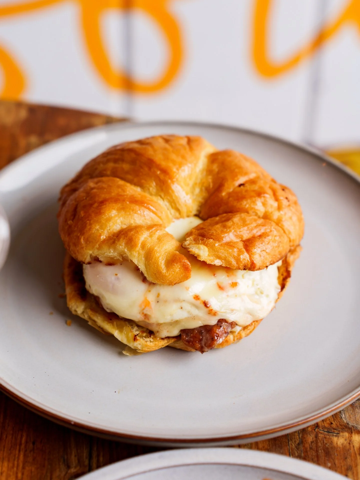 Brighten your weekend with a Croissant☀️

Consider this on a croissant
Southwestern (sausage, egg and cheese)
or
Scrambler (bacon, egg, pesto, cheese)